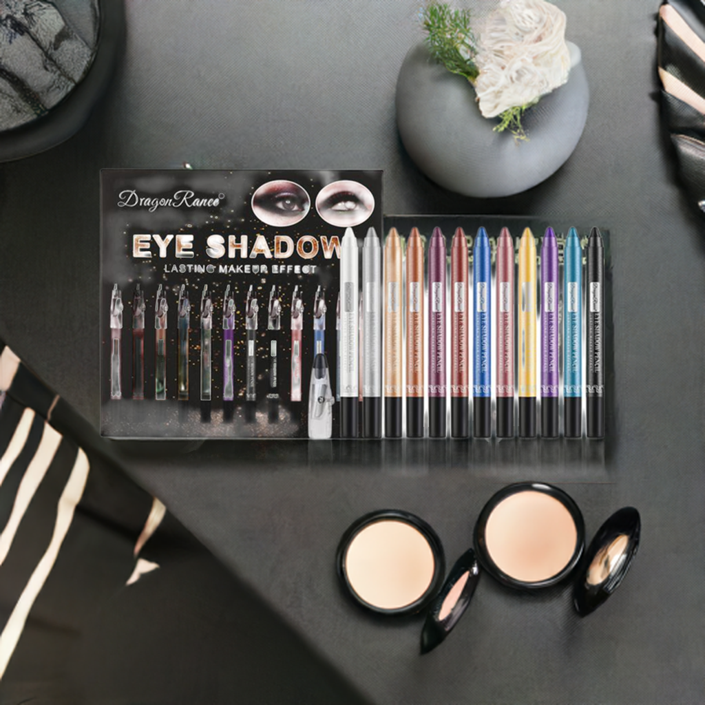 12 Colors Eyeshadow Pencil Set